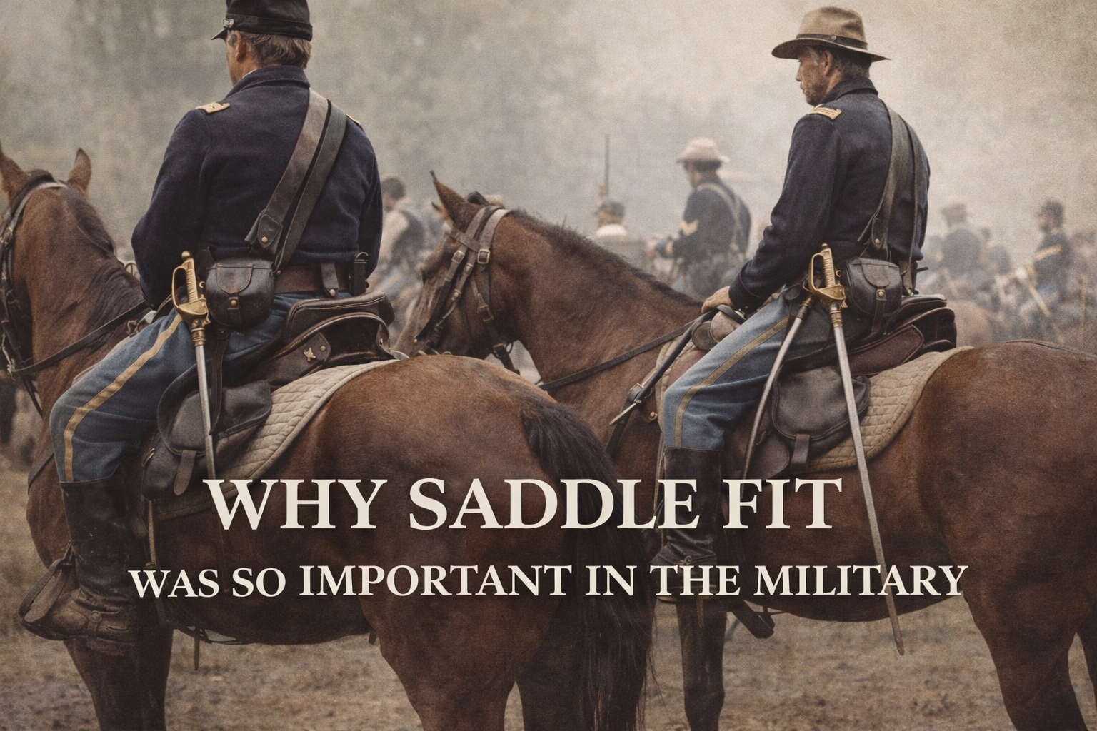 Why Saddle Fit Was So Important in the Military
